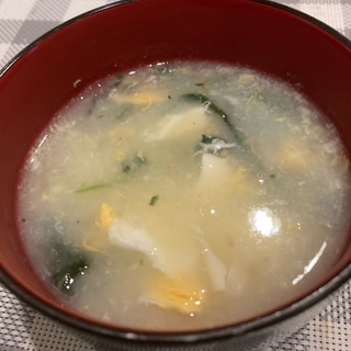 キャンプに☆簡単とんこつスープ♪